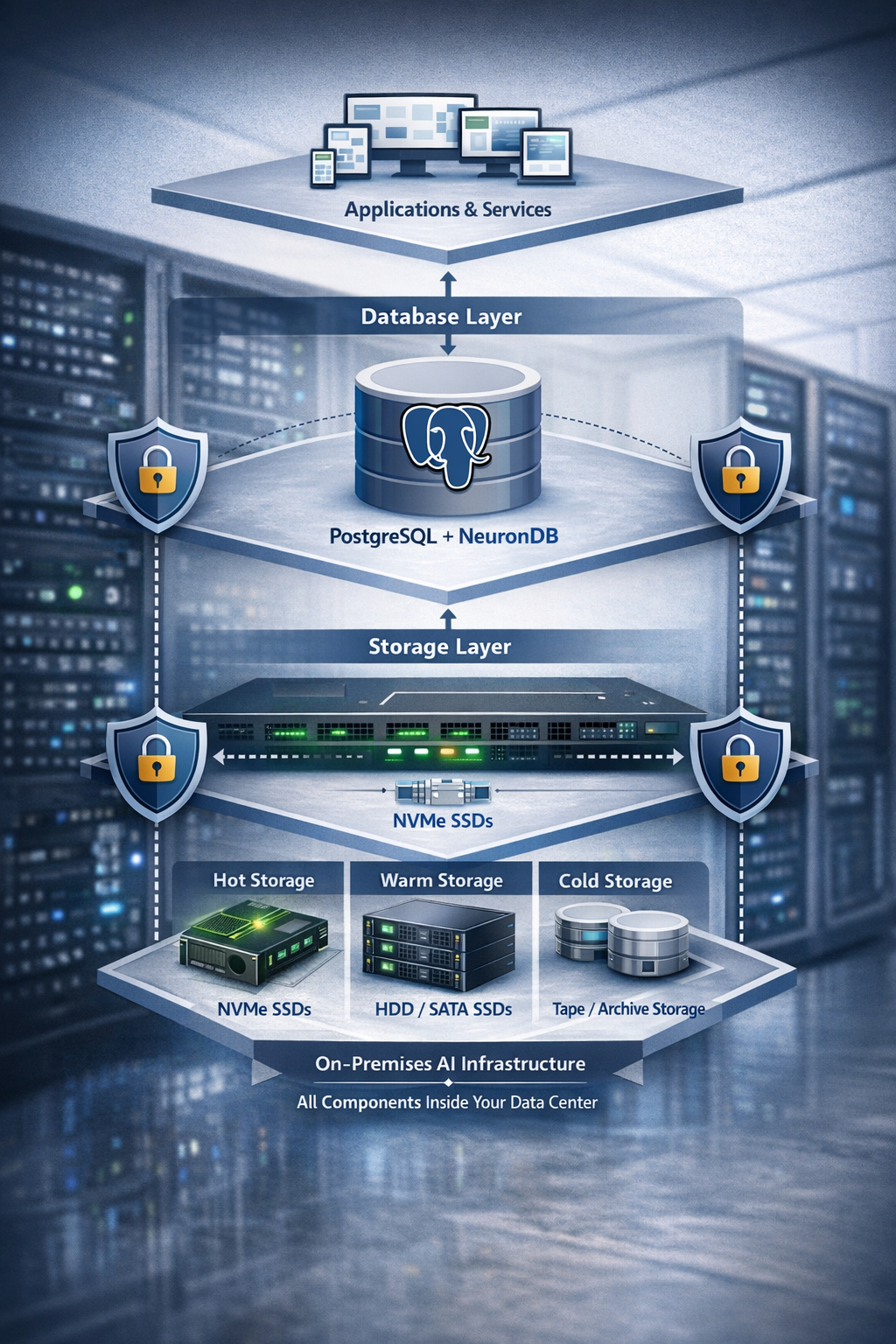 On premises AI architecture overview